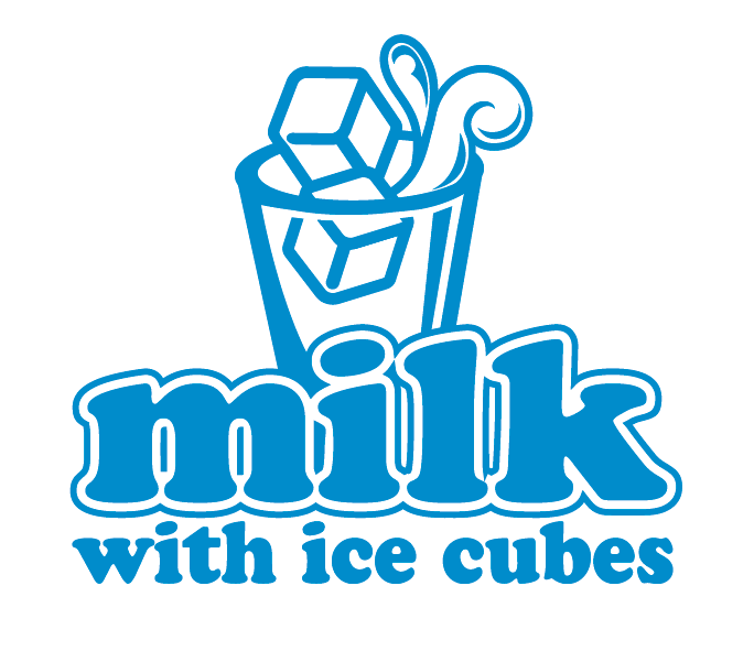 Milk with Ice Cubes